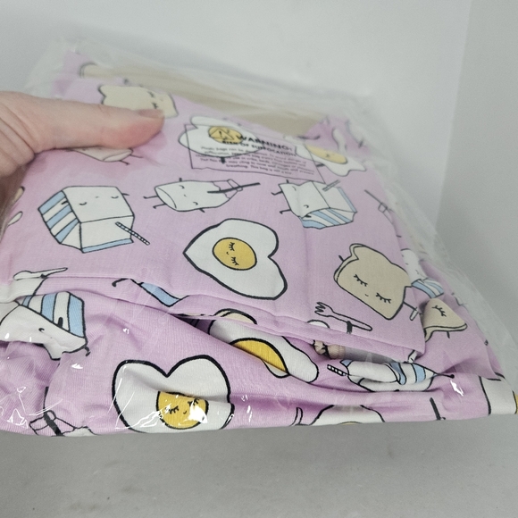 Little Sleepies Pink Breakfast Buddies Two-piece Pajama Set 4T New In Packaging. - Picture 5 of 5